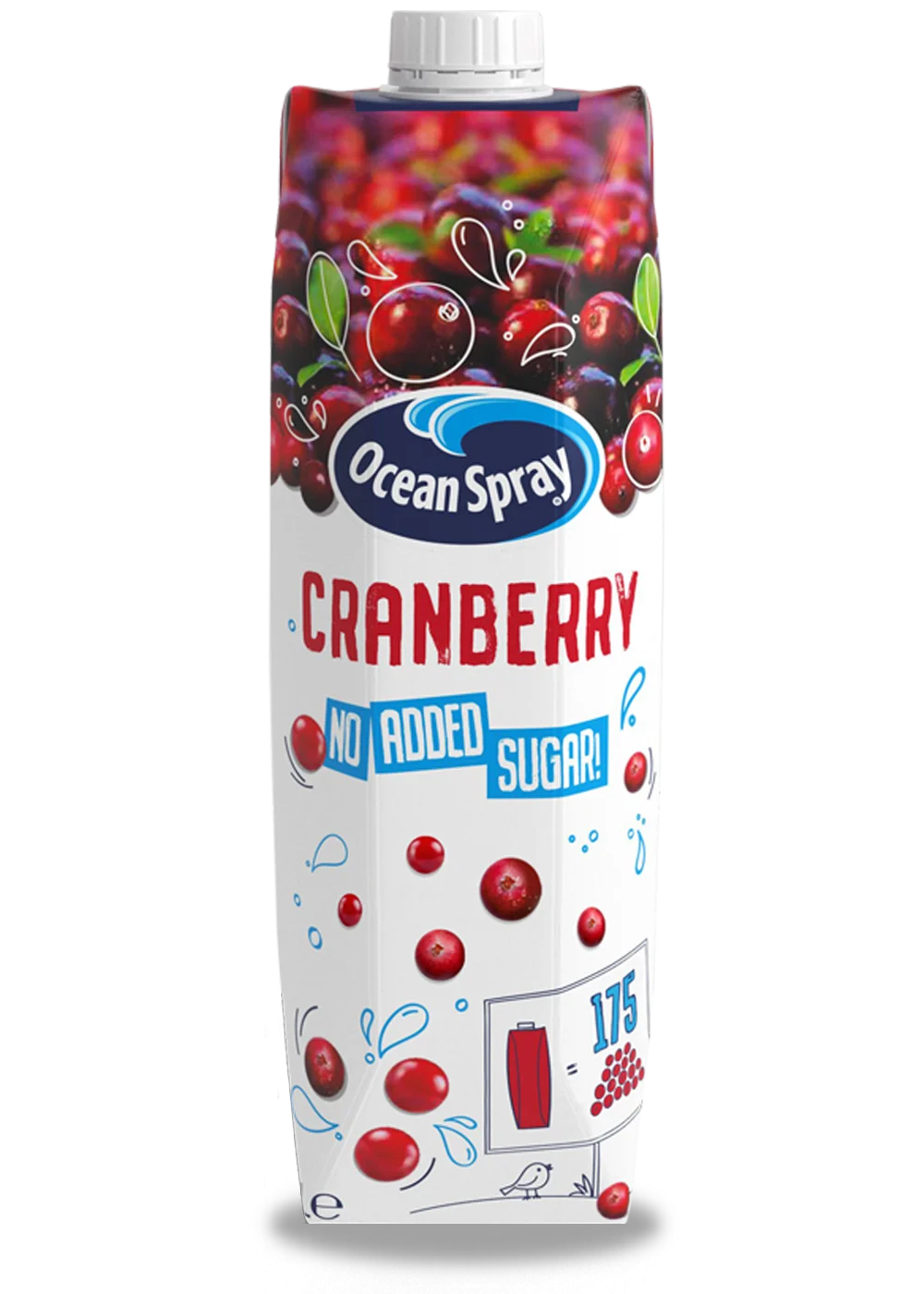 Cranberry Classic® No Added Sugar Juice Drink 1L
